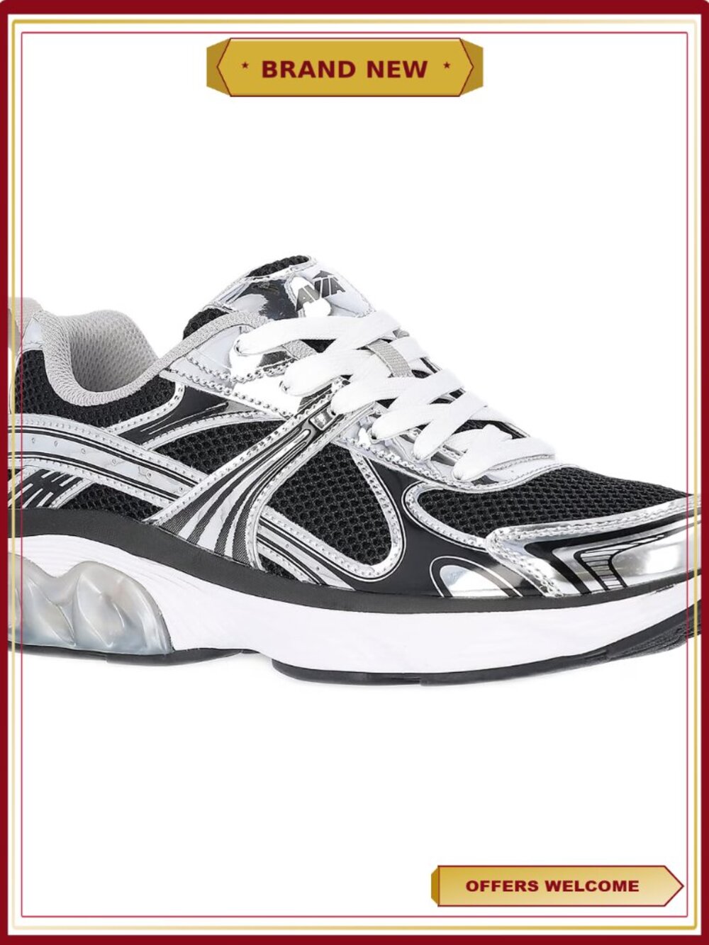 Women's Fashion Gel Sneakers with Memory Foam Insole and Mesh Upper